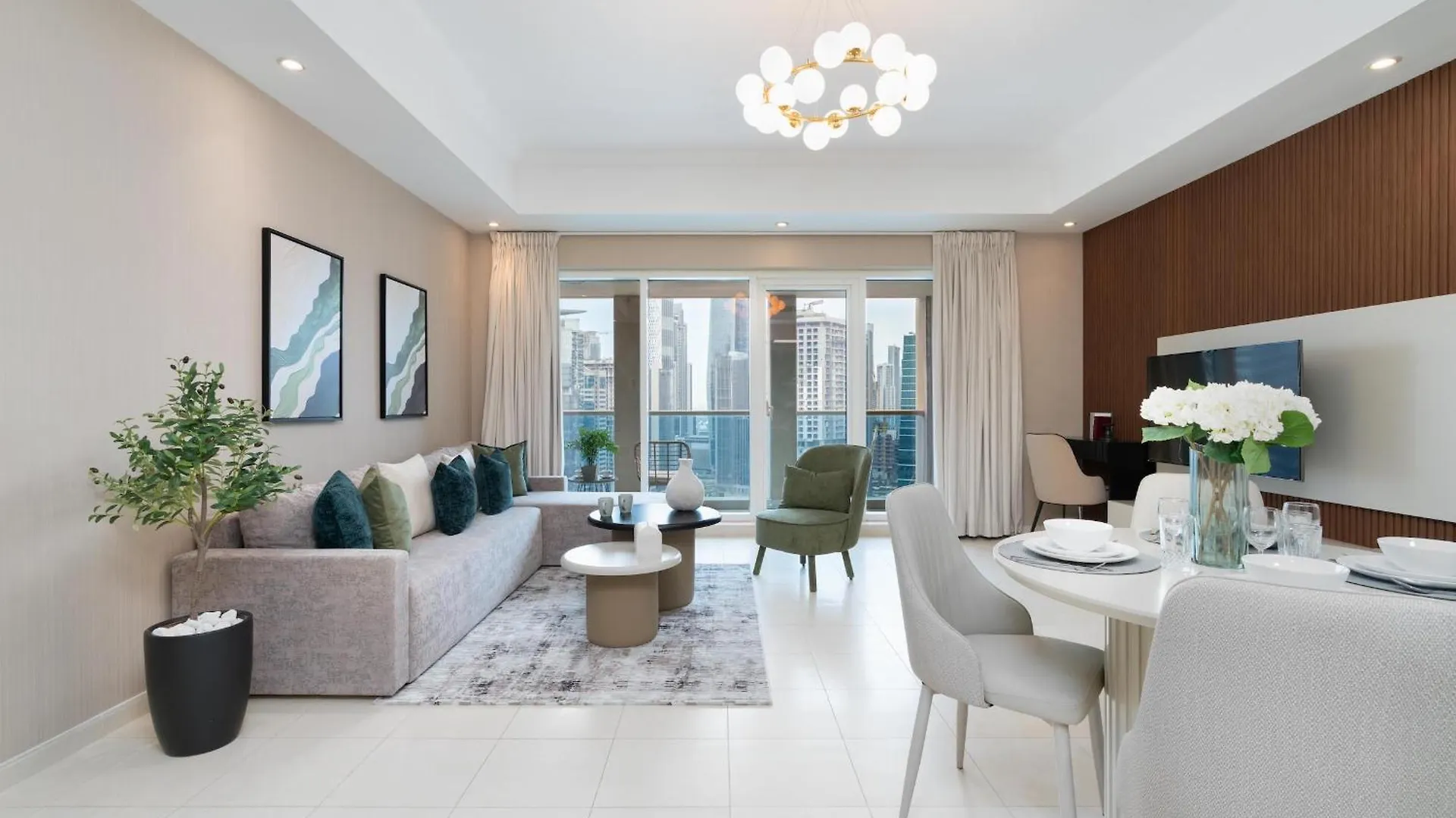 Apartment Bnbnova - 1Br - Panoramic Canal & Dubai Skyline View United Arab Emirates